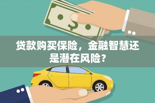 当涂贷款购买保险，金融智慧还是潜在风险？
