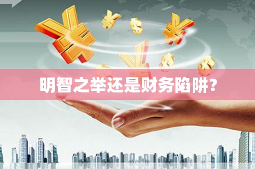 当涂明智之举还是财务陷阱？
