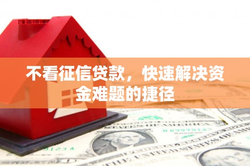 当涂不看征信贷款，快速解决资金难题的捷径