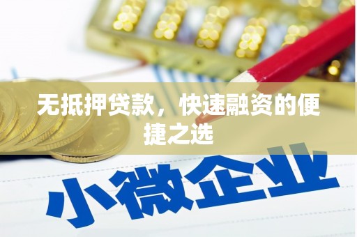 当涂无抵押贷款，快速融资的便捷之选