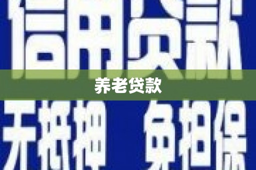 当涂养老贷款