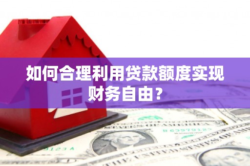 当涂如何合理利用贷款额度实现财务自由？