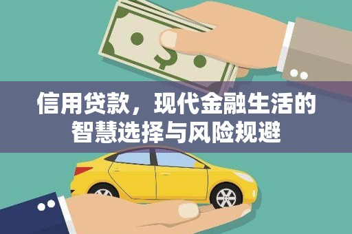 当涂信用贷款，现代金融生活的智慧选择与风险规避