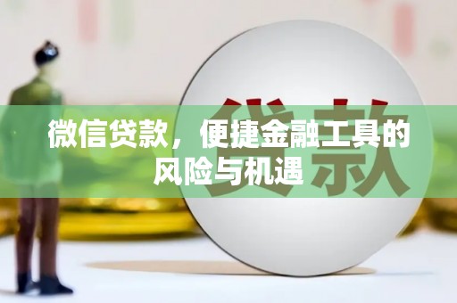 当涂微信贷款，便捷金融工具的风险与机遇