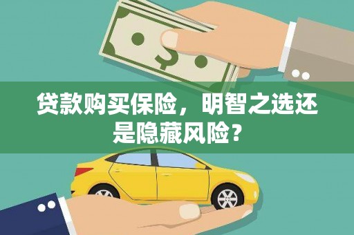 当涂贷款购买保险，明智之选还是隐藏风险？