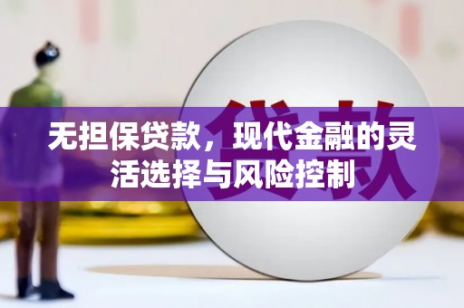 当涂无担保贷款，现代金融的灵活选择与风险控制