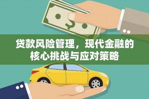 当涂贷款风险管理，现代金融的核心挑战与应对策略