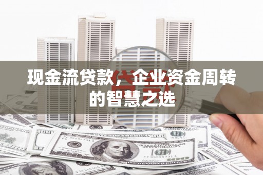 当涂现金流贷款，企业资金周转的智慧之选