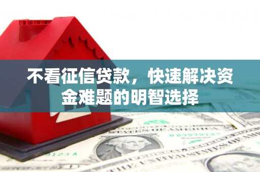 当涂不看征信贷款，快速解决资金难题的明智选择