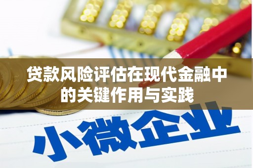 当涂贷款风险评估在现代金融中的关键作用与实践