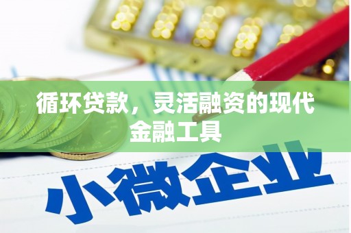 当涂循环贷款，灵活融资的现代金融工具