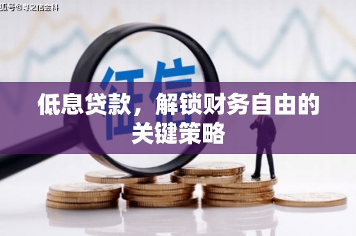 当涂低息贷款，解锁财务自由的关键策略