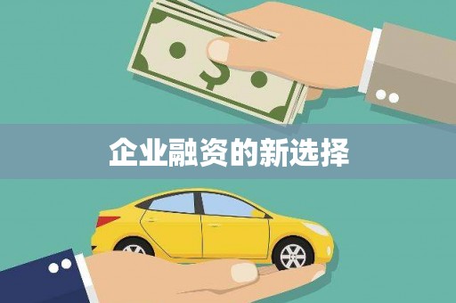 当涂企业融资的新选择