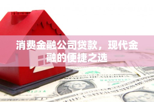当涂消费金融公司贷款，现代金融的便捷之选