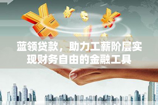 当涂蓝领贷款，助力工薪阶层实现财务自由的金融工具