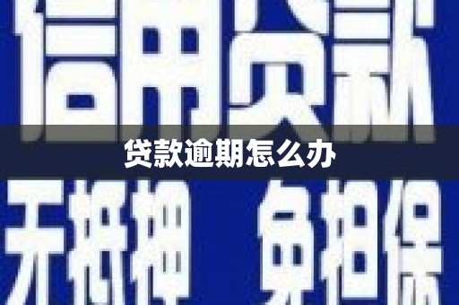 当涂贷款逾期怎么办
