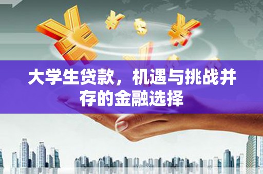 当涂大学生贷款，机遇与挑战并存的金融选择