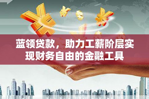 当涂蓝领贷款，助力工薪阶层实现财务自由的金融工具