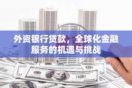 当涂外资银行贷款，全球化金融服务的机遇与挑战