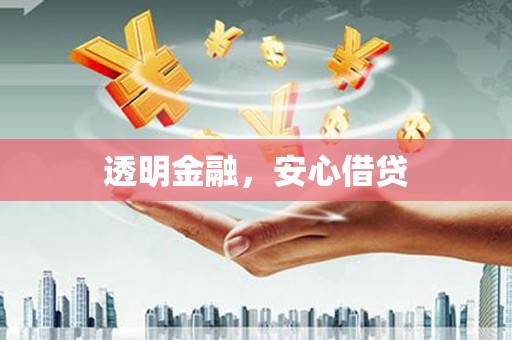 当涂透明金融，安心借贷