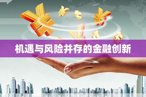 当涂机遇与风险并存的金融创新