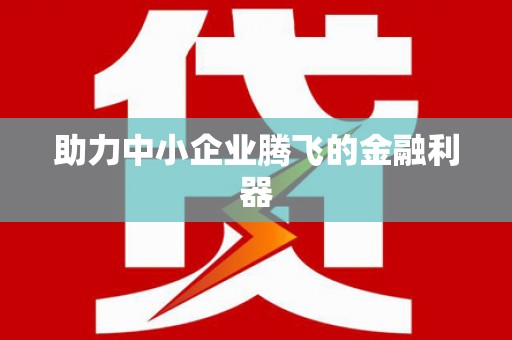 当涂助力中小企业腾飞的金融利器