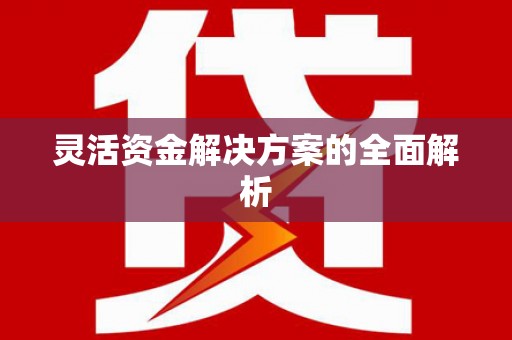 当涂灵活资金解决方案的全面解析